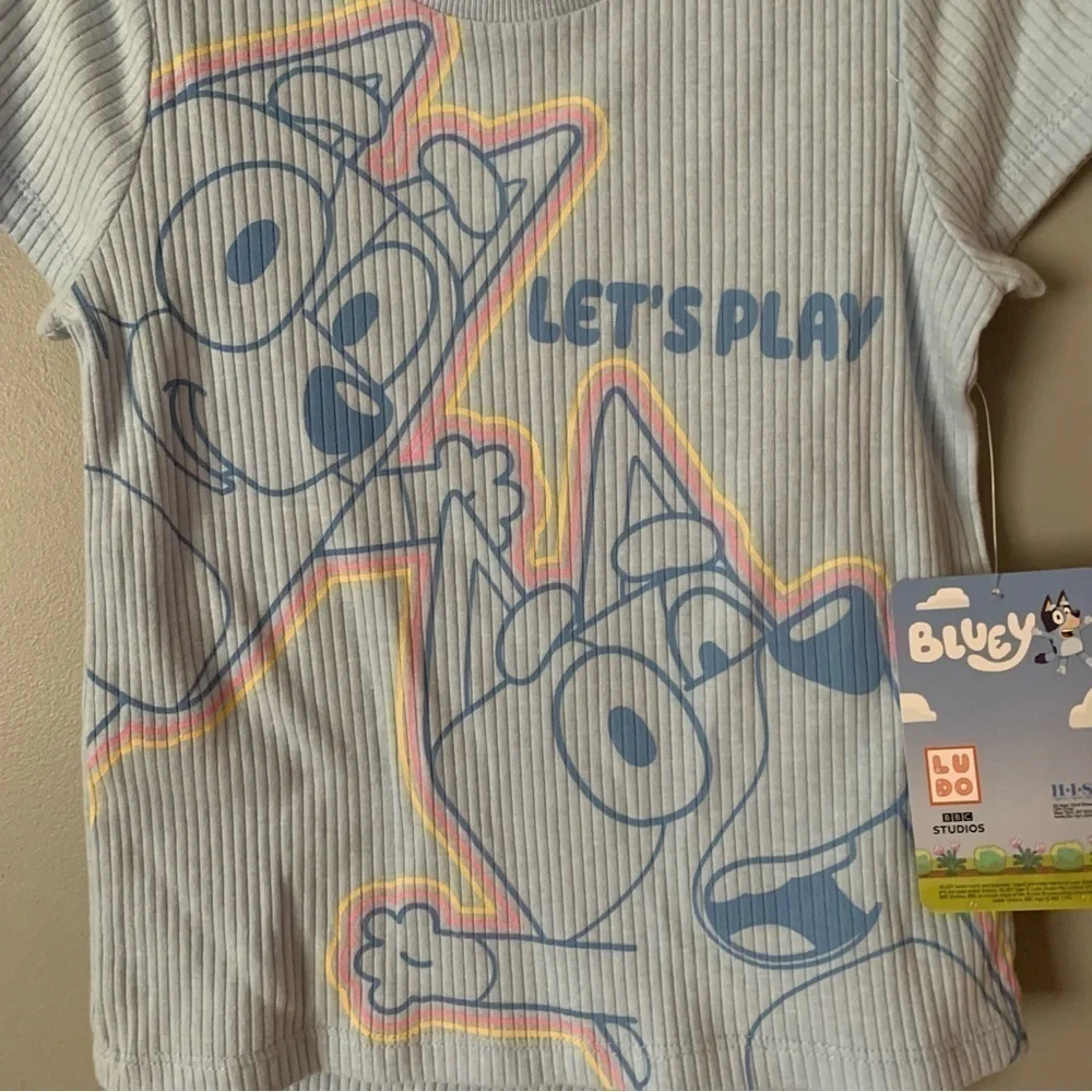 NWT. BLUEY 2PC Toddler Set